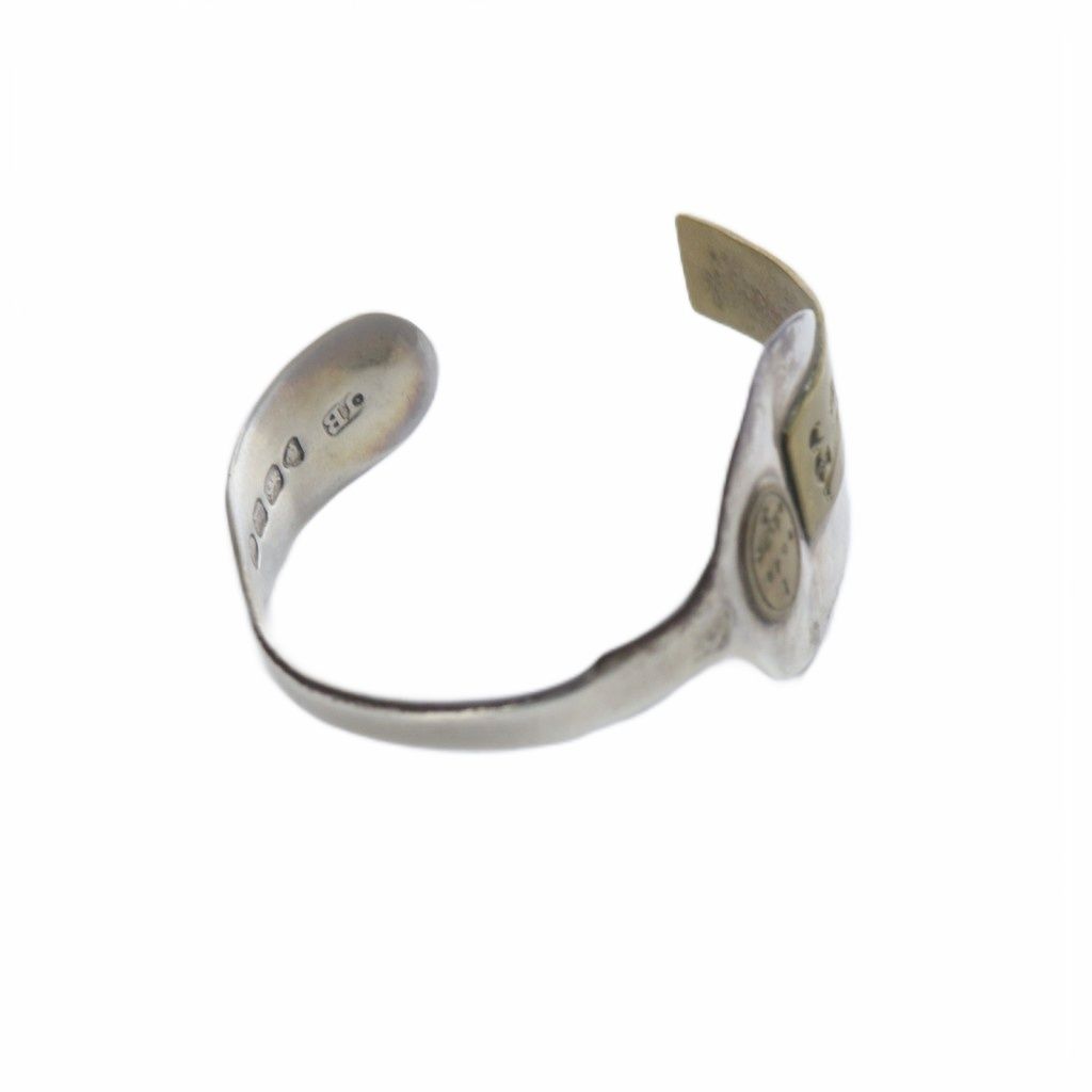 アトリエダンタン Atelier d'antan スプーン バングル シルバー色