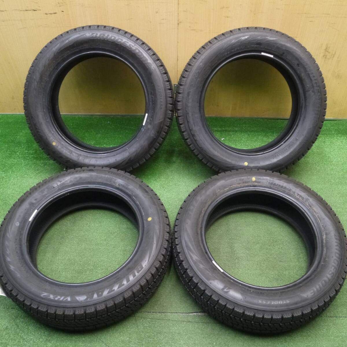 23年 スタッドレス 155 65R14 ブリヂストン ブリザック VRX2 タイヤ 14インチ タント スペーシア N-BOX N-ONE等 4122706Hスタ