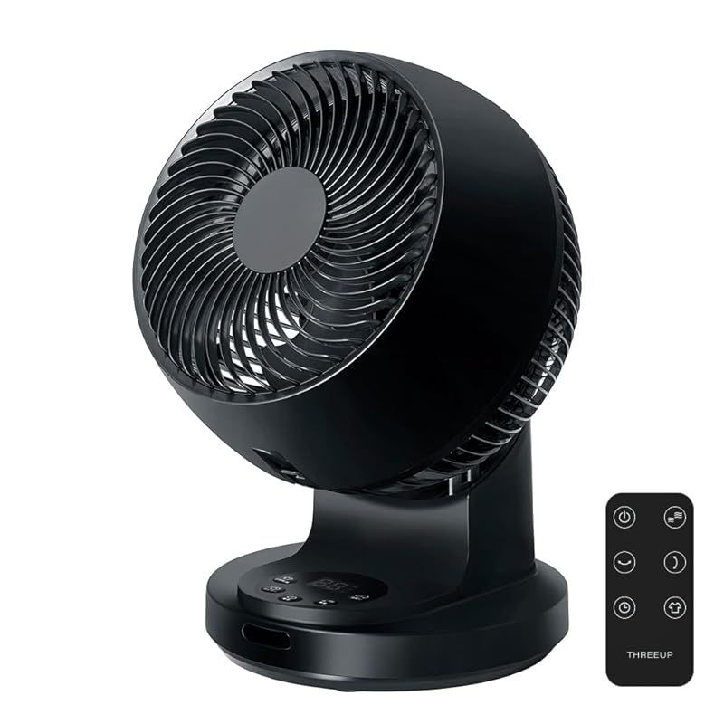 スリーアップ 18畳 上下左右 自動首振り リモコン付 お手入れガード分解 DC