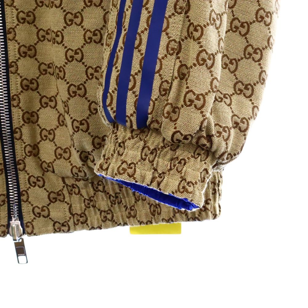 Gucci x Adidas ベージュ ブルー　リバーシブル s-l400.jpg
