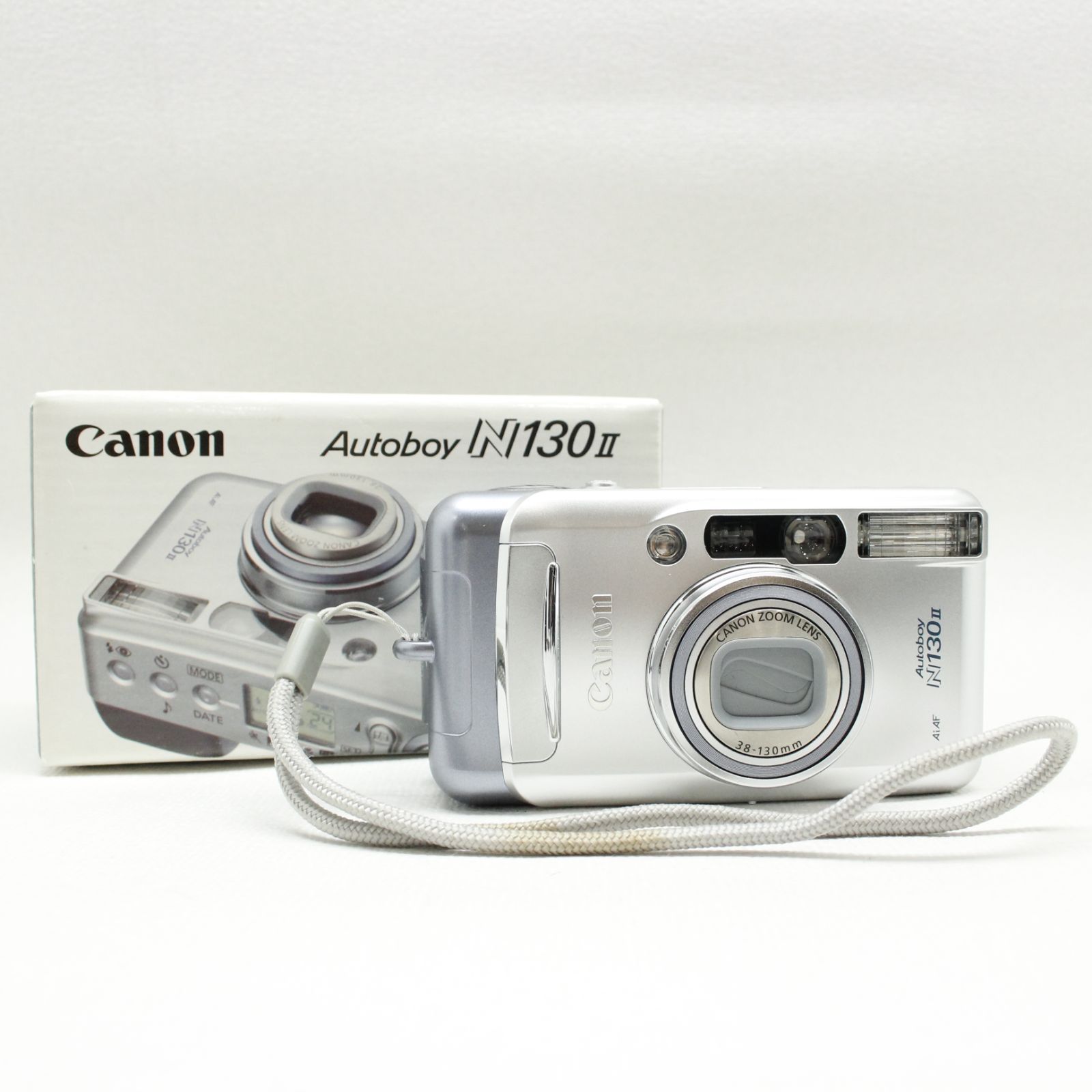 【美品】Canon フィルムカメラ　Autoboy N130 II 動作確認済み ◇【動作確認済み】Canon Autoboy N130 ii - メルカリ