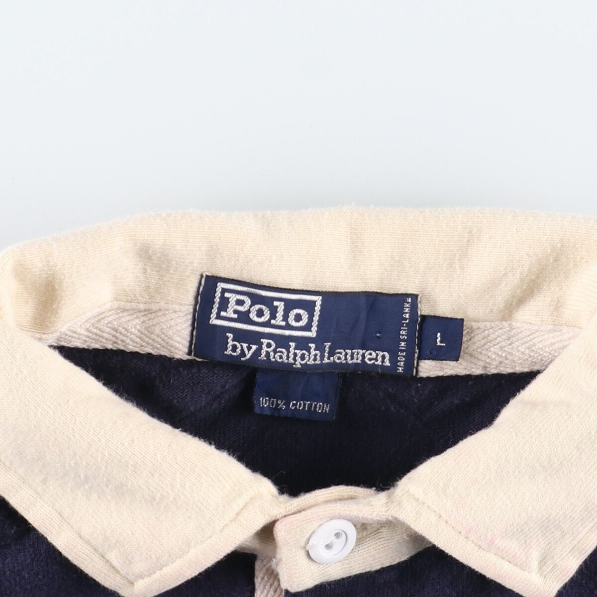 古着 ラルフローレン Ralph Lauren POLO by Ralph Lauren 長袖 ラガー