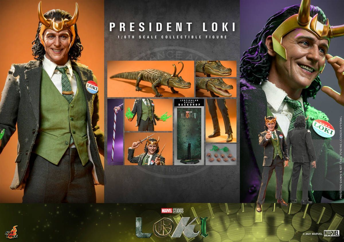 ホットトイズ 1/6 テレビ・マスターピース 『ロキ』 ロキ 大統領