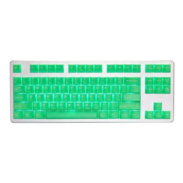 【新品】Tai-Hao タイハオ Translucent Cubic ABS Type -152 keys The Haunted keycap - Slime Sprout SLIMESPROUTKS (2548115)