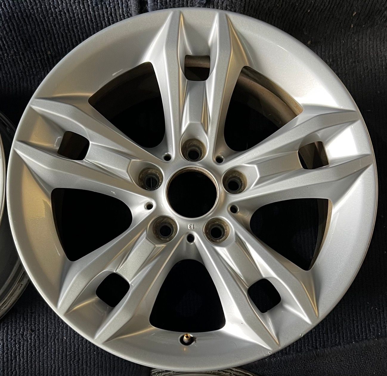  X1 E84 純正アルミホイール17インチ7.5J+34 PCD120 ☆送料無料☆BMW X1 (E84) 純正 17インチ ホイール4本 7.5J 34 PCD120