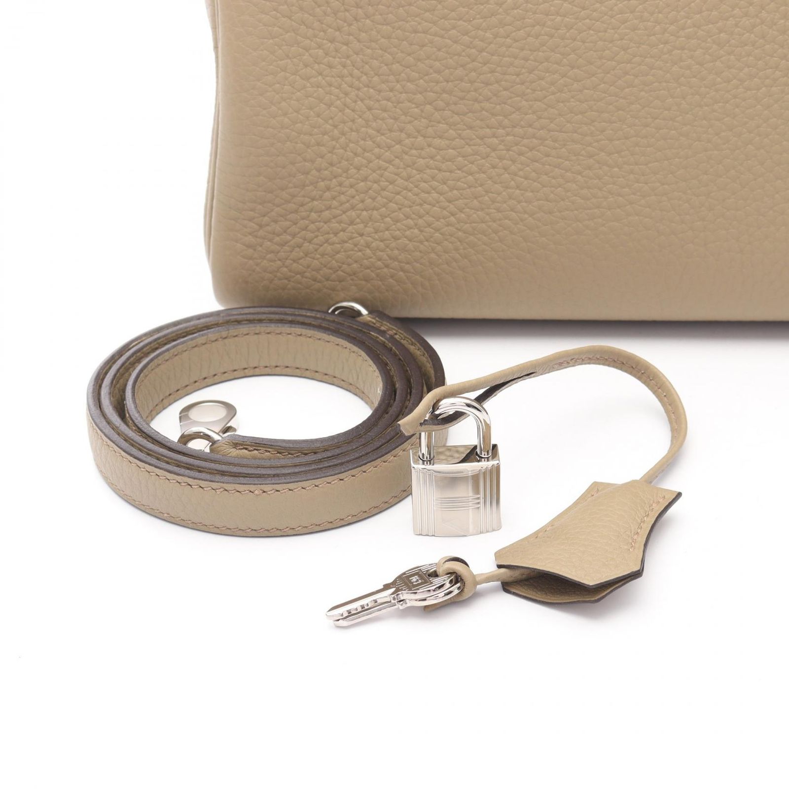 エルメス HERMES ハンドバッグ ケリー28 ベージュマルファ