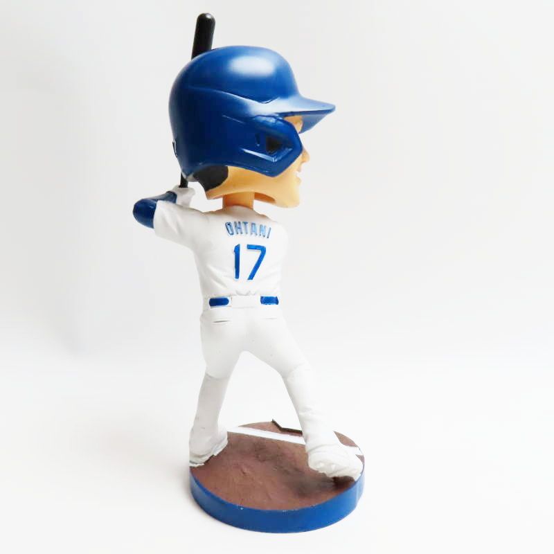 M12-s036 限定品 大谷翔平 ボブルヘッド人形 ホワイト ドジャース移籍後初 球場配布 MS】大谷翔平 ドジャース入団記念 Welcome to the Team