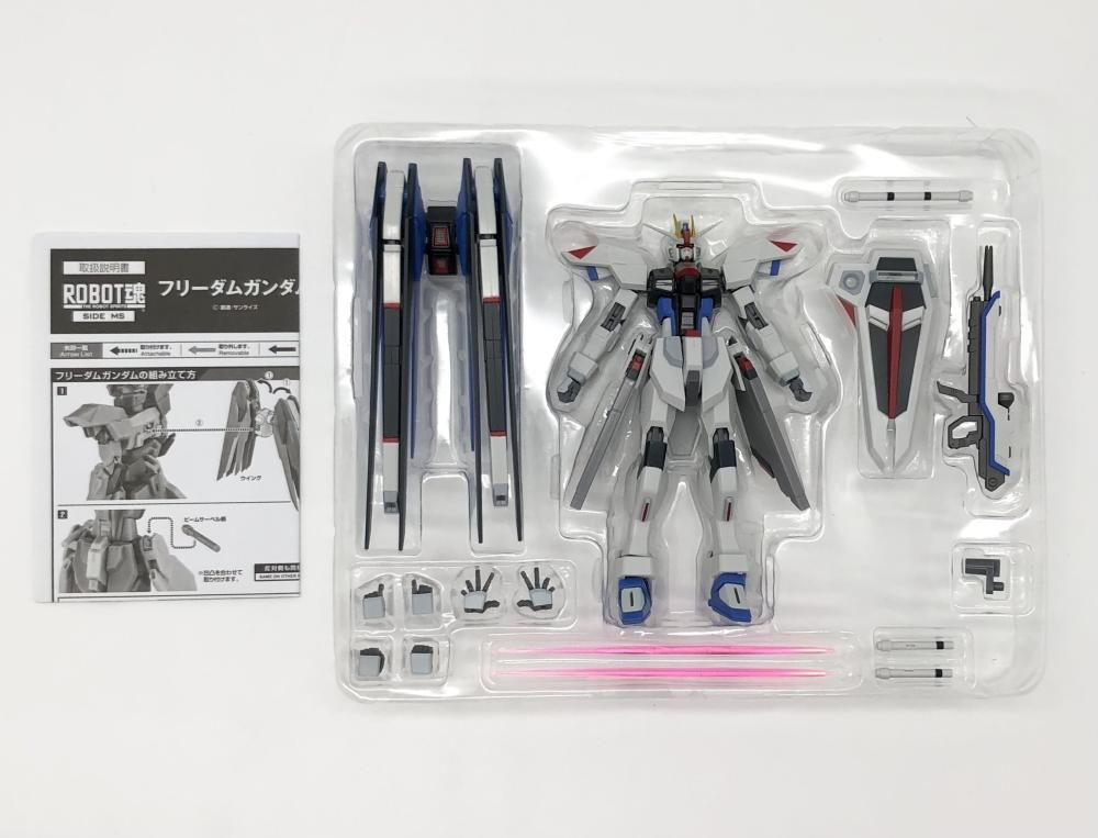 BANDAI - 【中古】開封 バンダイ 機動戦士ガンダムSEED L ROBOT魂 ＜SIDE MS＞ ZGMF-X10A フリーダムガンダム(リアルタイプカラー)[17][240017668747] Amazon.co.jp: METAL ROBOT魂＜SIDE MS＞フリーダムガンダム