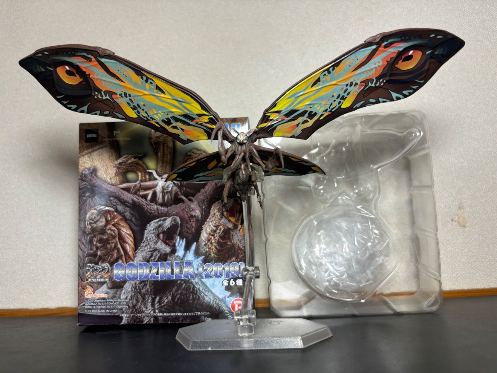 モスラ成虫2019 「激造 2019 」激造シリーズ GODZILLA(2019）BOX 6 
