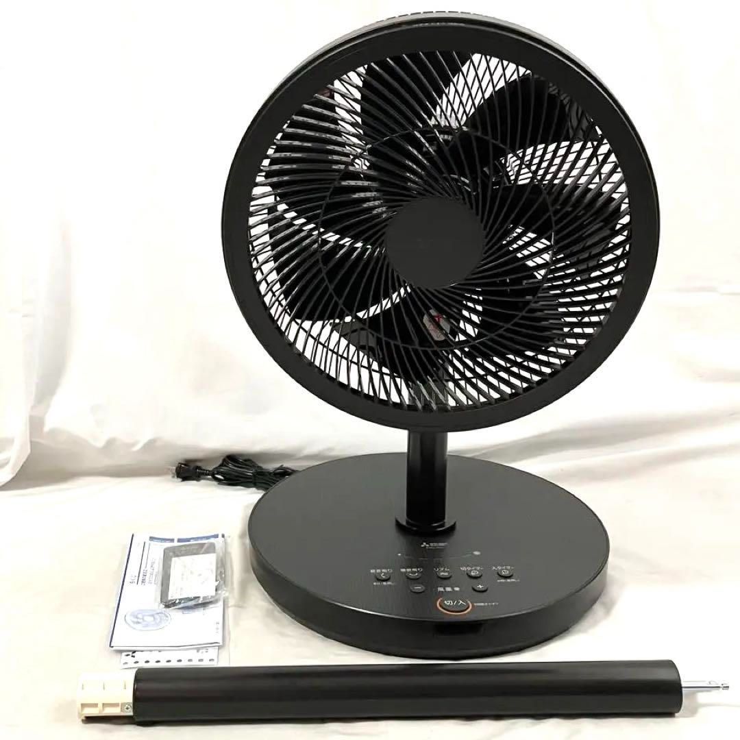 三菱電機 扇風機 風量5段階 2WAY 3D立体首振り R30J-DDC-K