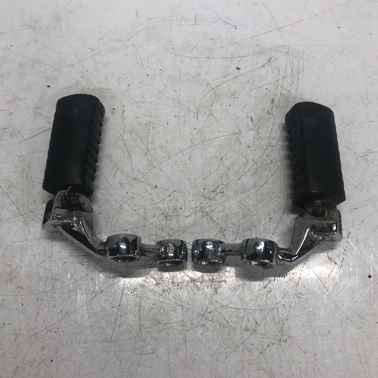 KAWASAKI Z1 KZ900 KZ1000 フロントステップ左右 メッキ加工 カワサキ