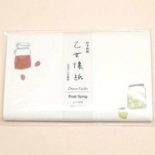 3営業日で発送 伊予和紙 乙女懐紙 Fruit Syrup フルーツシロップ No.3008 入数 20