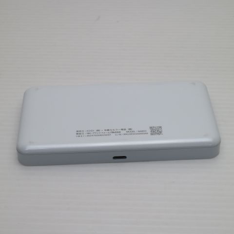 Speed Wi-Fi 5G X12 NAR03 アイスホワイト AU ルーター NEC 即日発送 土日祝発送OK 07000