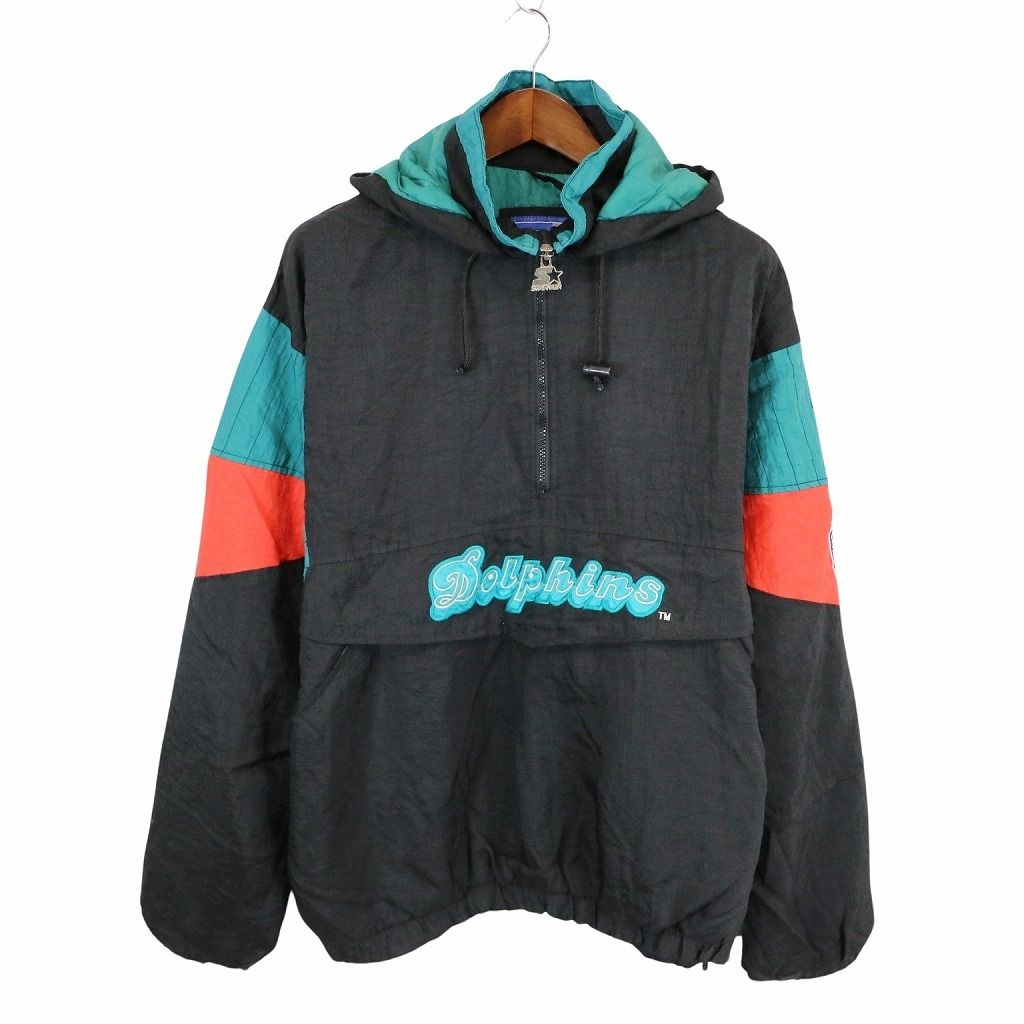 STARTER/NFL/USED中綿ナイロンジャケット/マイアミドルフィンズ 古着
