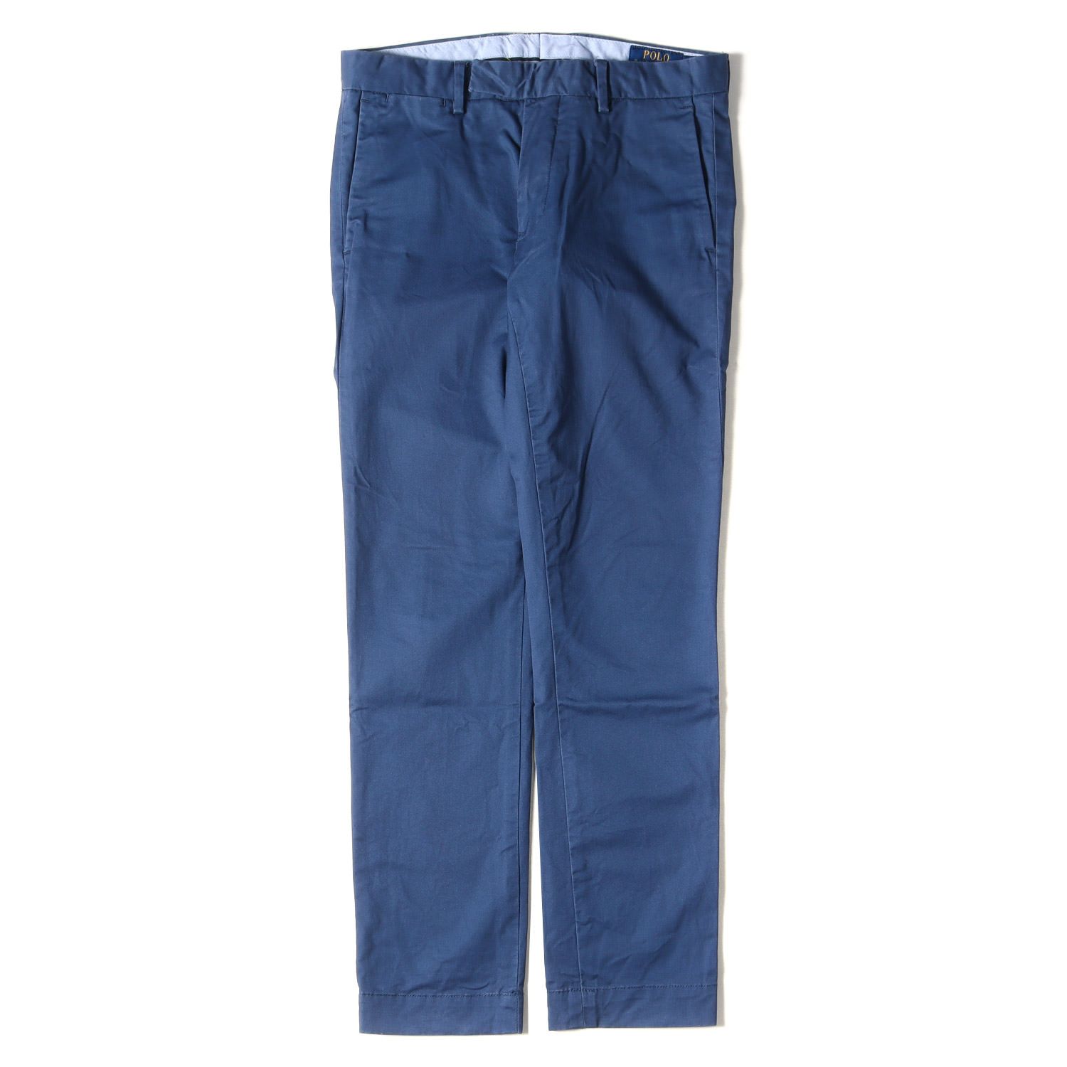 POLO Ralph Lauren ポロ ラルフローレン パンツ サイズ:28/30 ストレッチ スリム フィット チノパン トラウザー STRETCH SLIM FIT ネイビー 紺 ズボン ボトムス ブランド アメカジ カジュアル シンプル