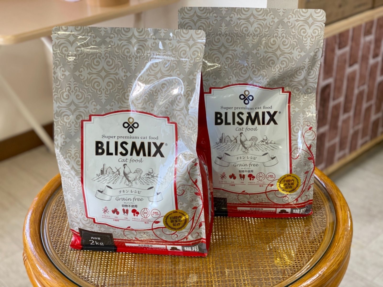 BLISMIX ブリスミックスグレインフリーキャット2kg×2袋。 - BIG WAN