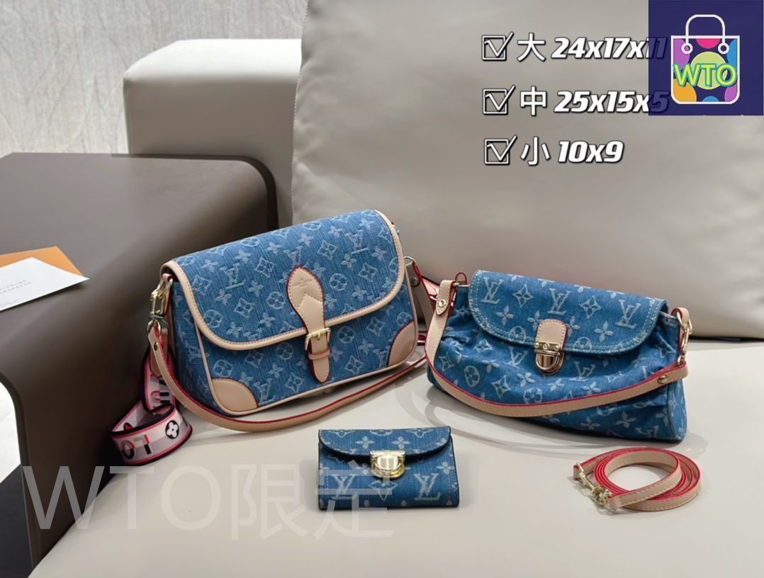 超美品 LOUIS VUITTON ルイヴィトン ショルダーバッグ 財布 3点