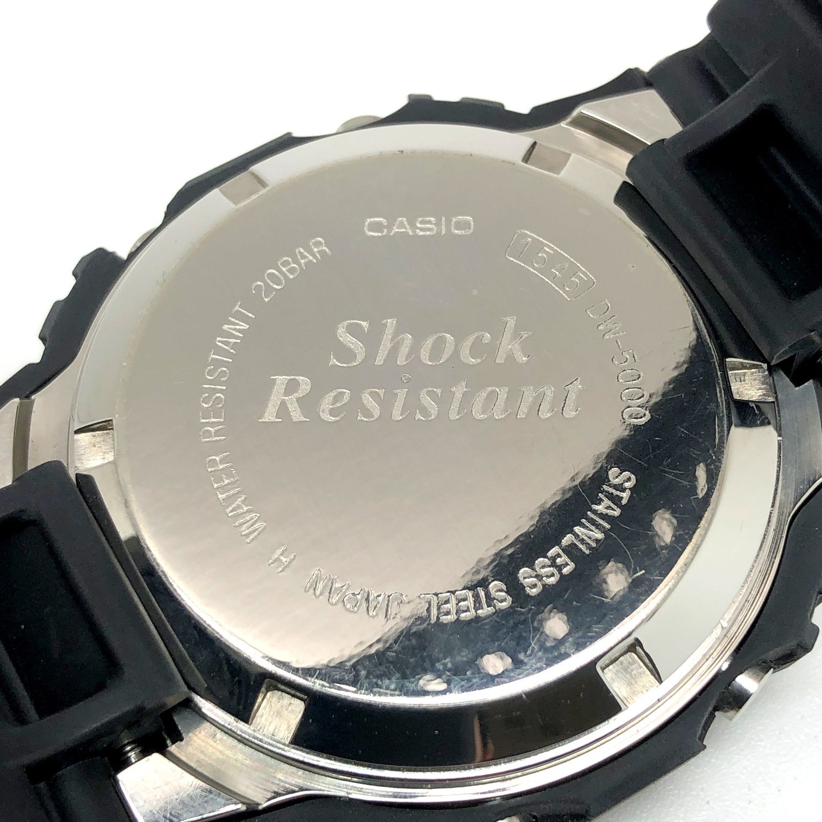 G-SHOCK DW-5000 1545 スクリューバック 日本製 JAPAN