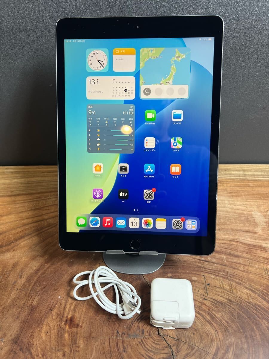 【美品】Apple iPad 第7世代 Wi-Fi ３２ GB/電池健康89.2%/HW181