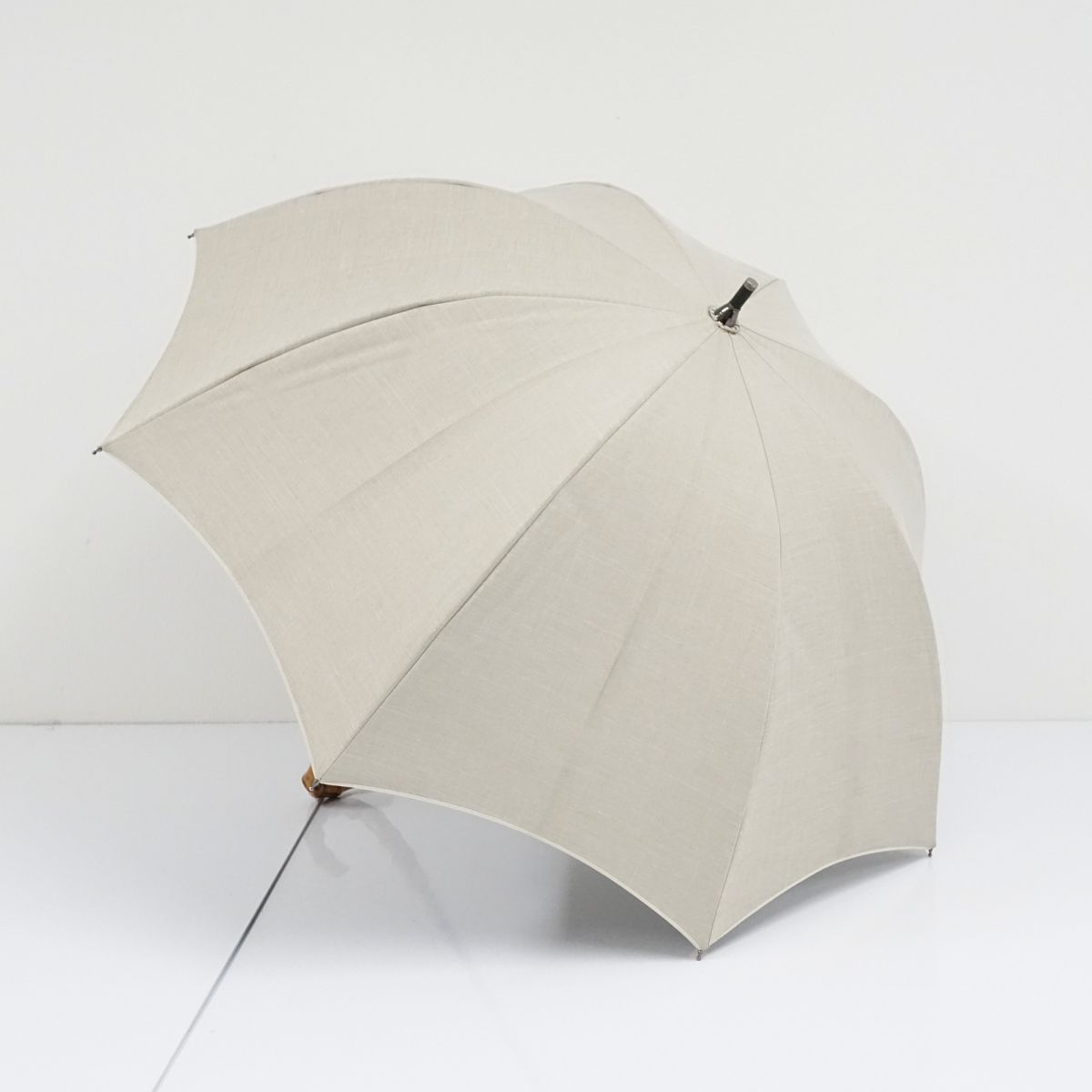 トップ USED美品 完全遮光日傘 芦屋ロサブラン ショートサイズ 遮熱 UV 