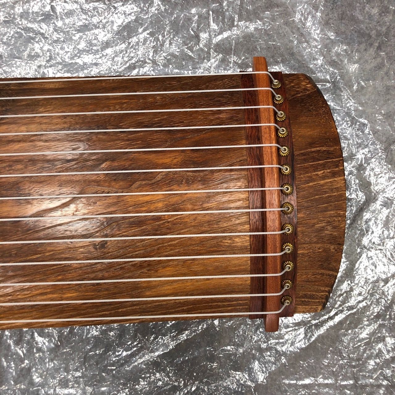 短箏 4尺琴 13弦 128cm ソフトケースつき 4尺ペグ箏 琴 和楽器 【送料