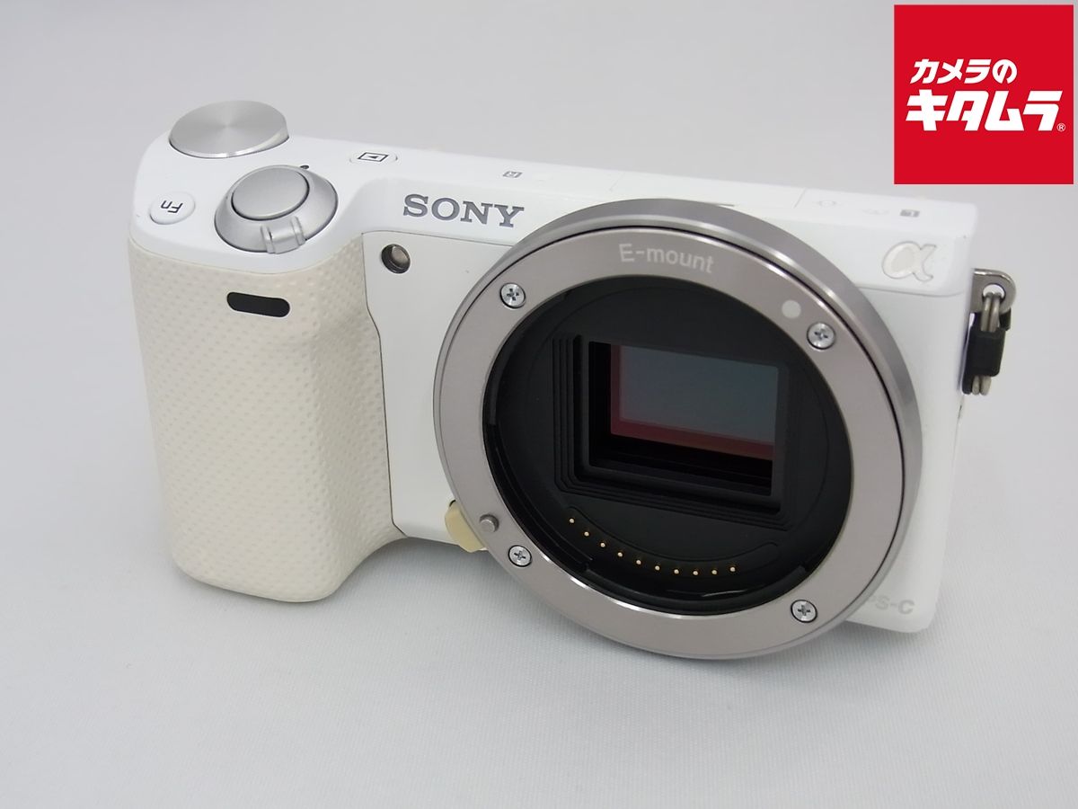 品 ソニー α NEX-5T ボディ ホワイト