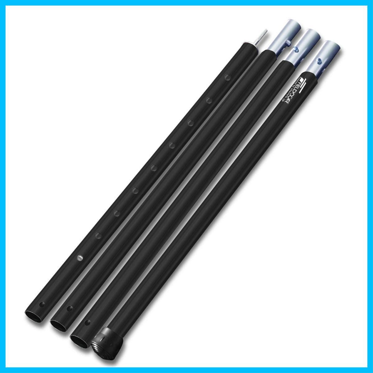 数量 | | | 280cm | アルマイト加工 8段階 キャンプ 高さ調整 4本連結 直径32mm タープテント アルミテントポール FIELDOOR