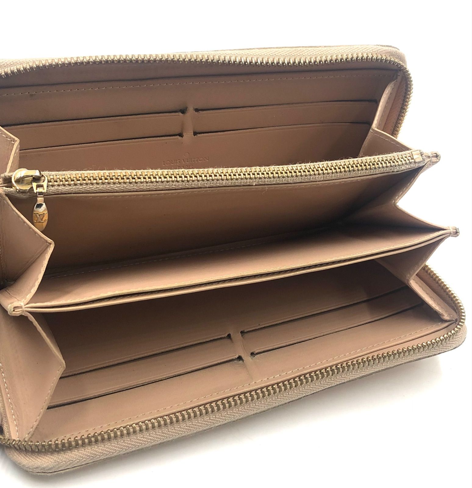 LOUIS ルイヴィトン 長財布 ヴェルニ ゴールド VUITTON ルイヴィトン