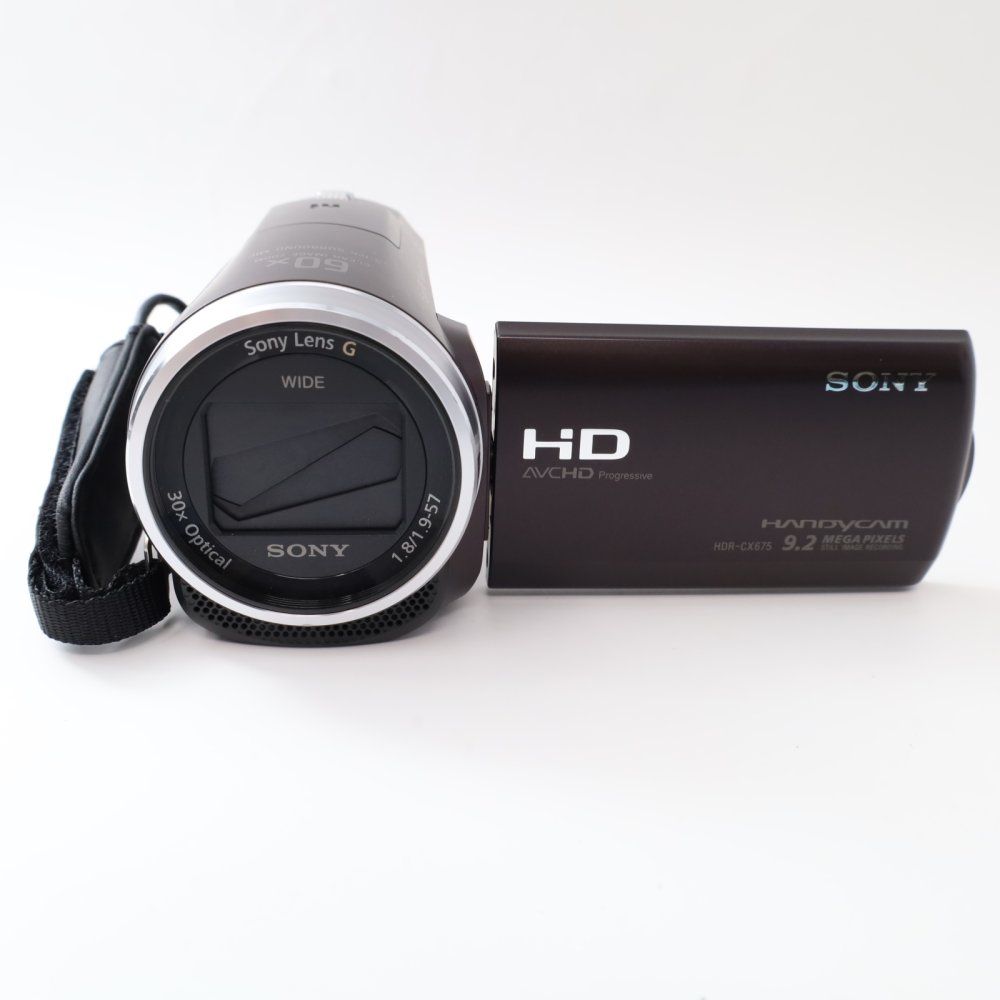 超美品 付属品完備】SONY ハンディカム HDR-CX675 ブラウン SONY