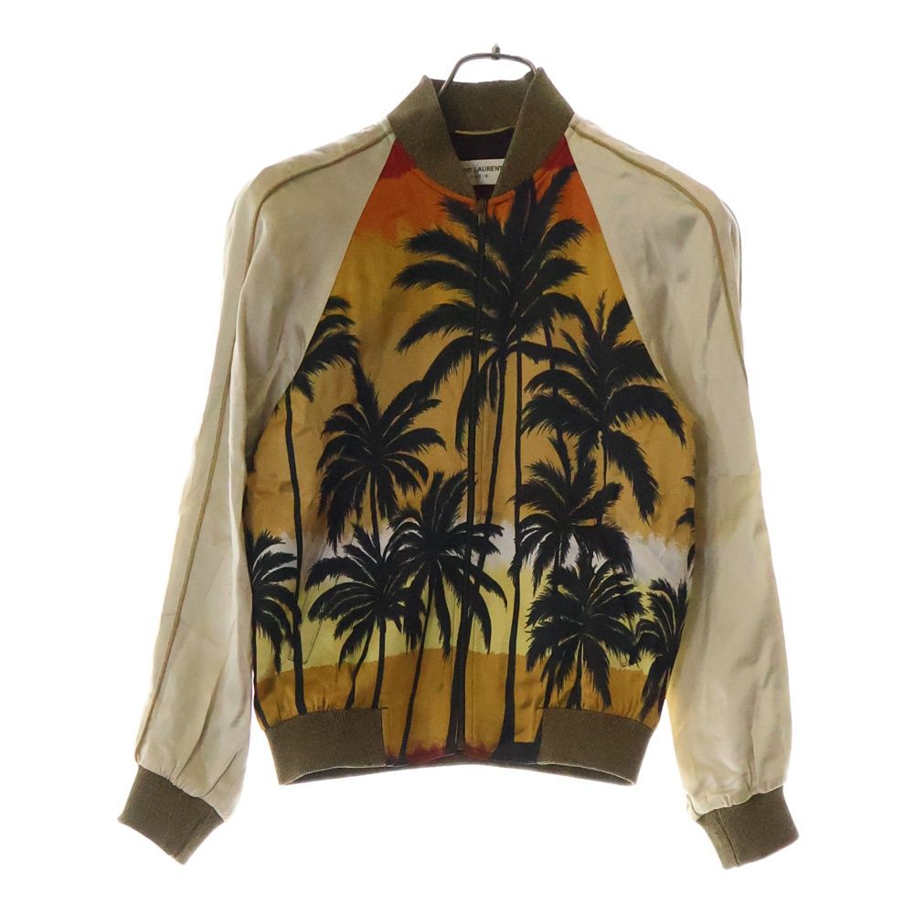 Saint Laurent Paris 16ss パームツリー スカジャン Saint Laurent 16SS パームツリー スカジャン 新品 付属品あり