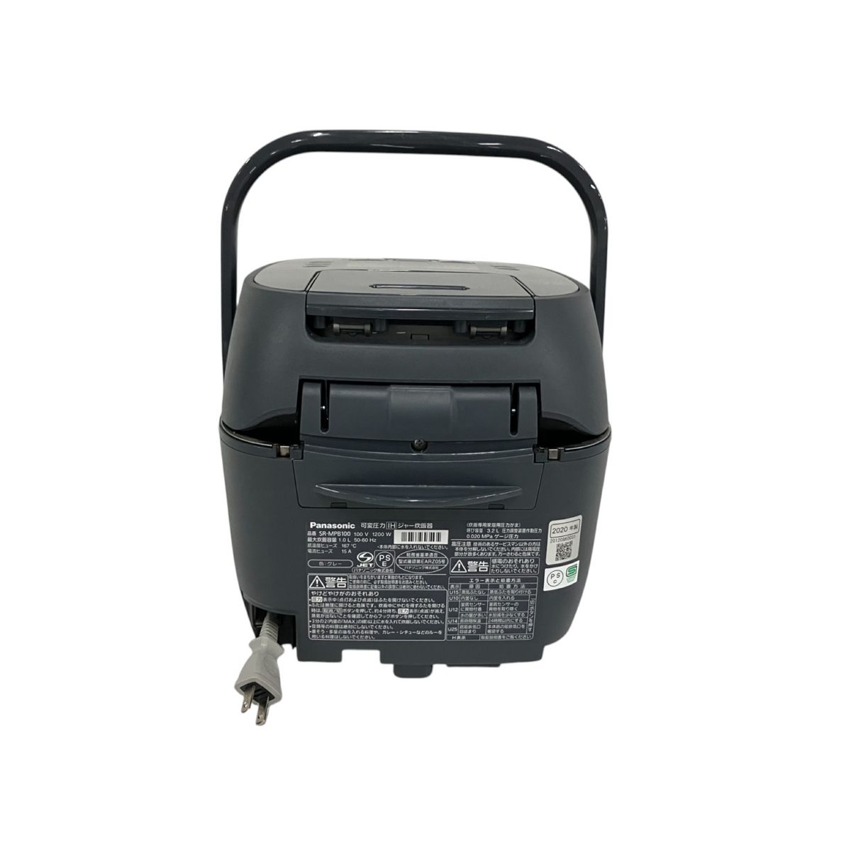 G746\" Panasonic 炊飯器 SR-MPB100 5.5合 おどり炊き G746