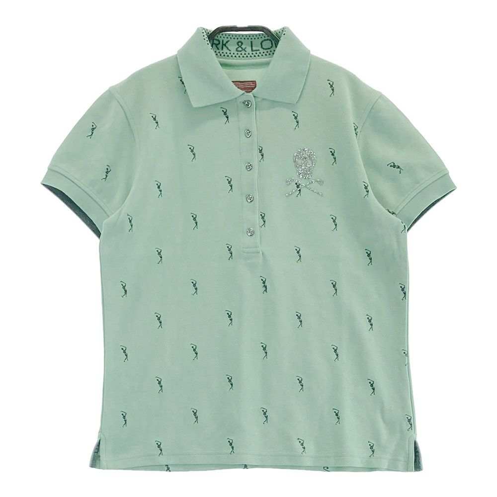 サイズ：40 ARCHIVIO アルチビオ ノースリーブポロシャツ ブラック系