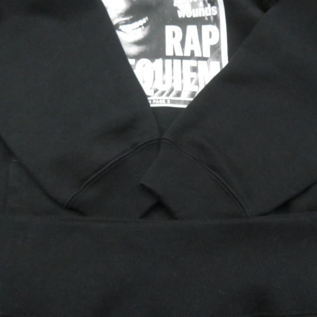 KRHYME DENIM HOODIE BLACK サイズXXL クライム デニム