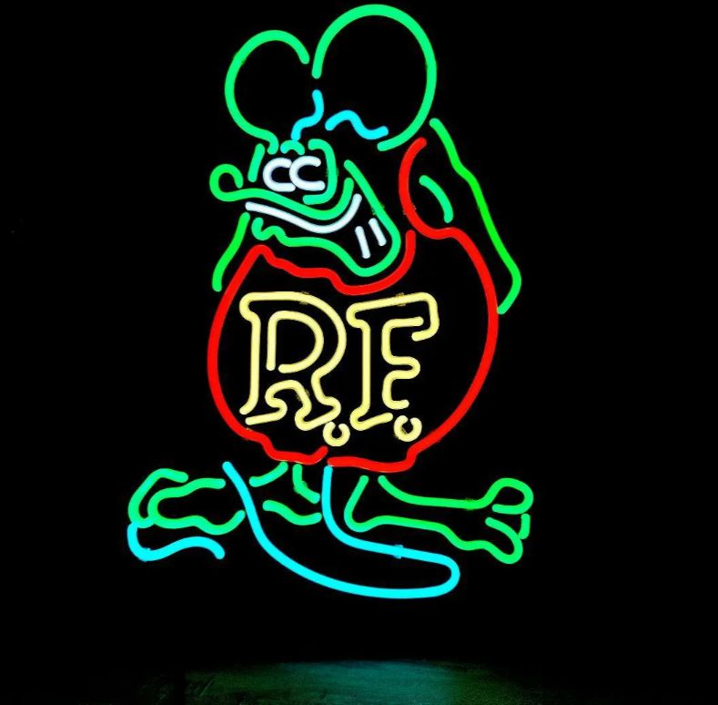 ラットフィンク ネオン 看板 サイン Amazon.co.jp: ラットフィンク ネオンサイン ハンドメイド 本物の