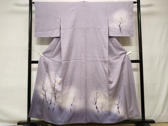 平和屋着物□訪問着 草花文 暈し染め 正絹 逸品 未使用 CAAU3759xi