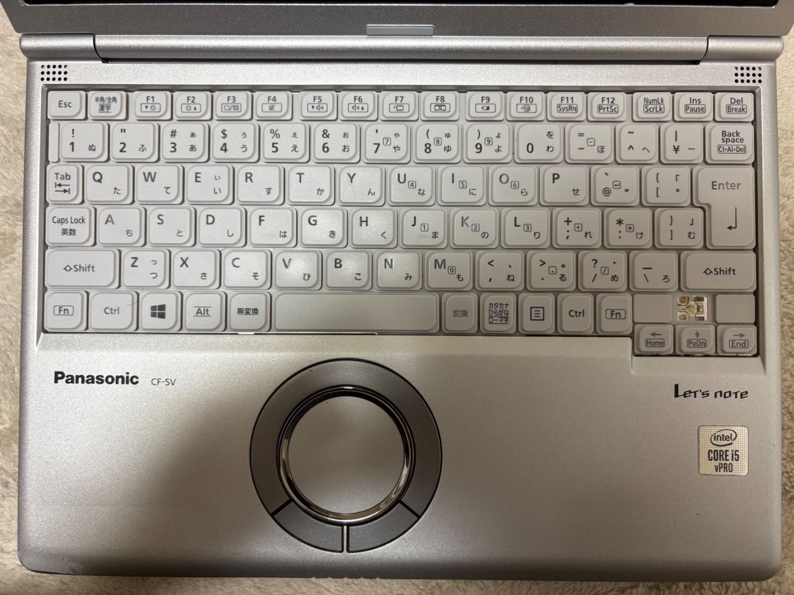 【2025春夏新作】 ジャンク品/累積5810時間】Panasonic Let's note CF-SV9 Windowsノート本体
