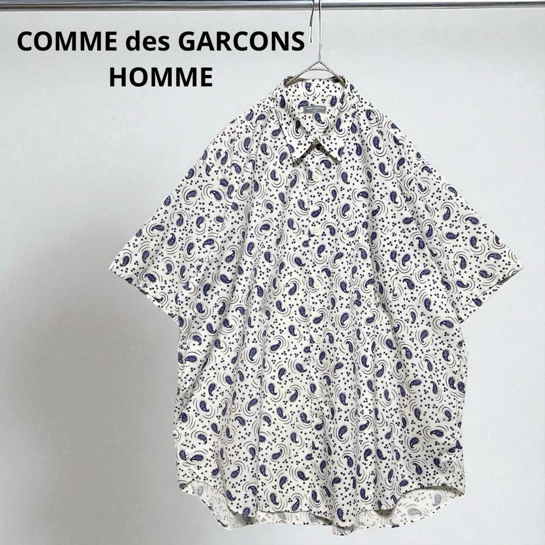 COMME des GARCONS HOMME コムデギャルソン 90s ペイズリー シャツ 