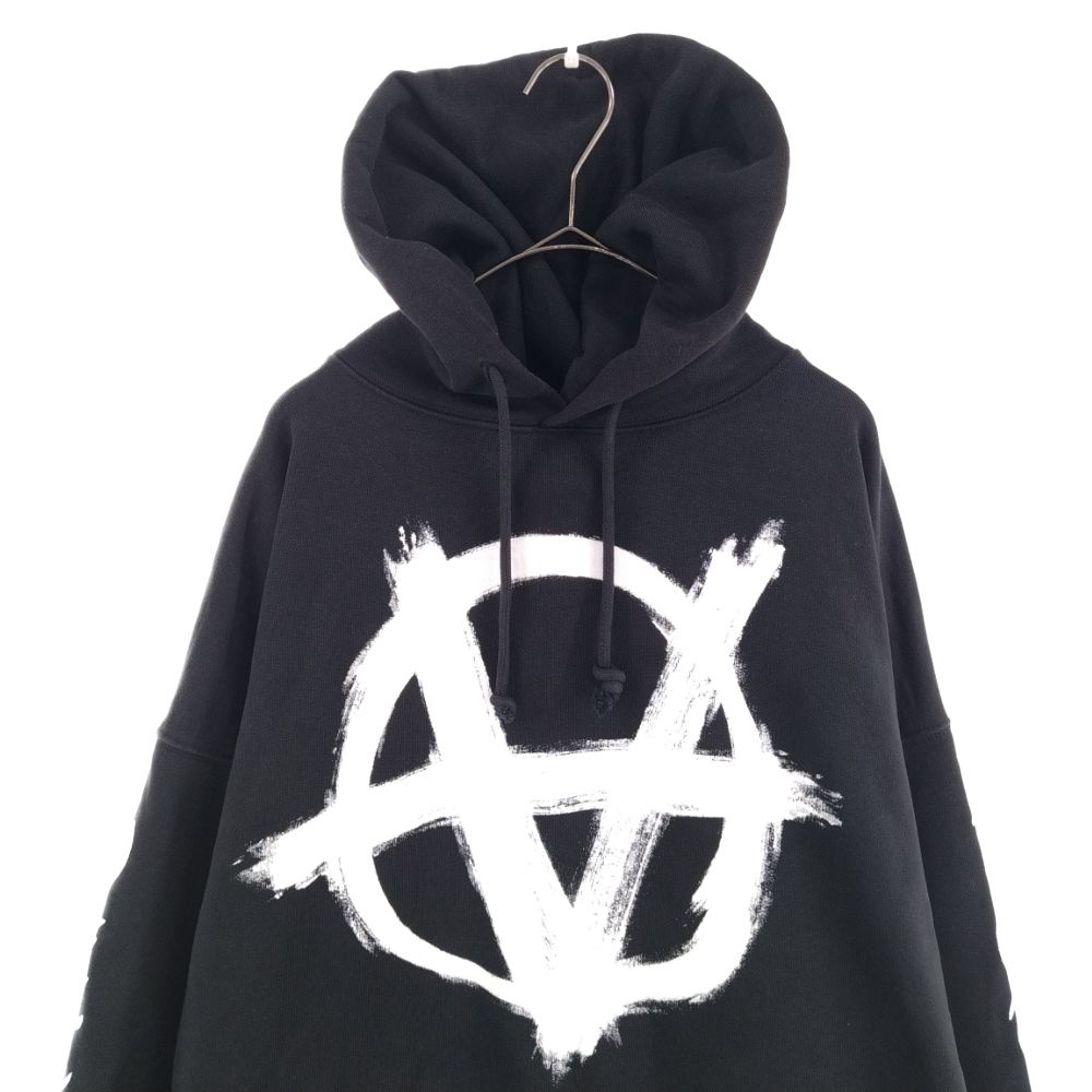 VETEMENTS ヴェトモン 21SS ANARCHY GOTHIC HOODIE UE51TR650B 