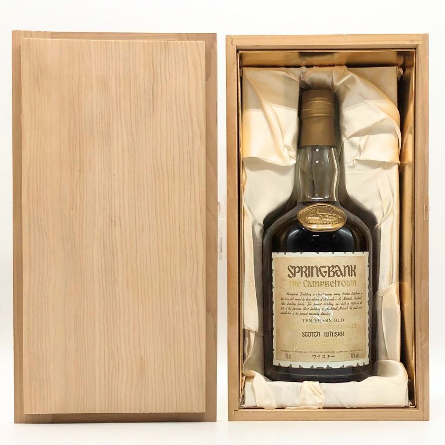 スプリングバンク 10年 ダンピーボトル 750ml 46% 未開栓 - メルカリ