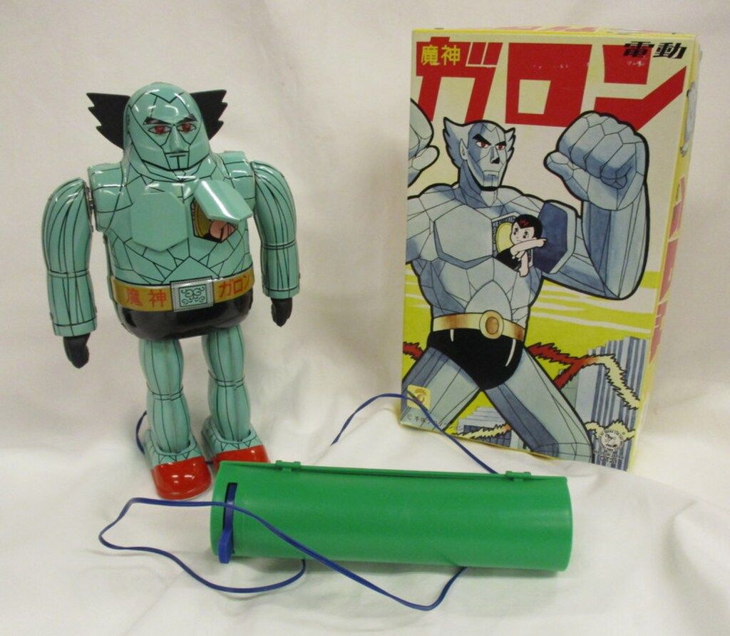 魔神ガロン 大阪ブリキ ブリキ おもちゃ 昭和 レトロ 可動品 大阪ブリキ 魔神ガロン 電動 - メルカリ