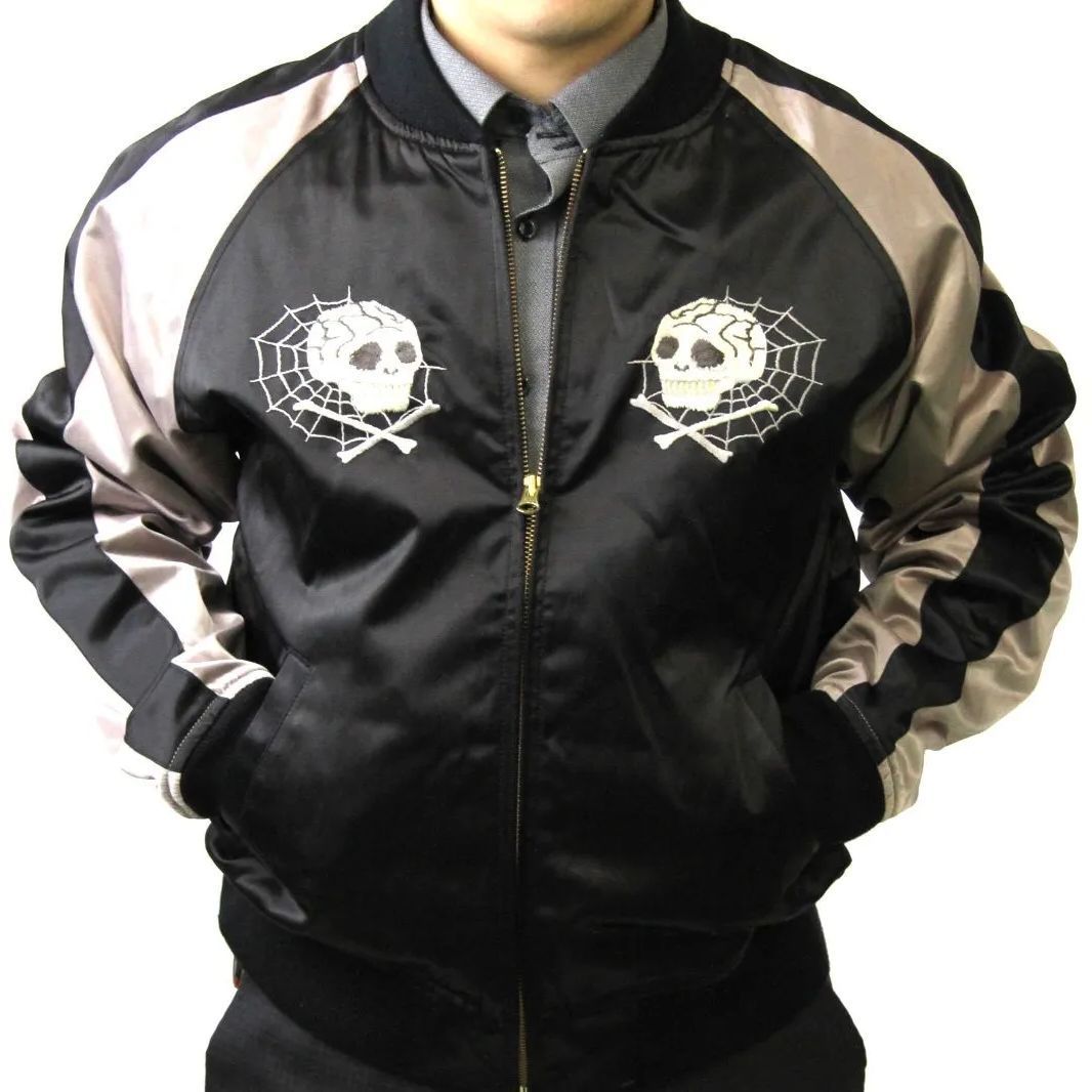 特命係長 只野仁 スカジャン Houston ヒューストン スカジャン L F-0005-L HOUSTON ヒューストン スカジャン 特命係長只野仁