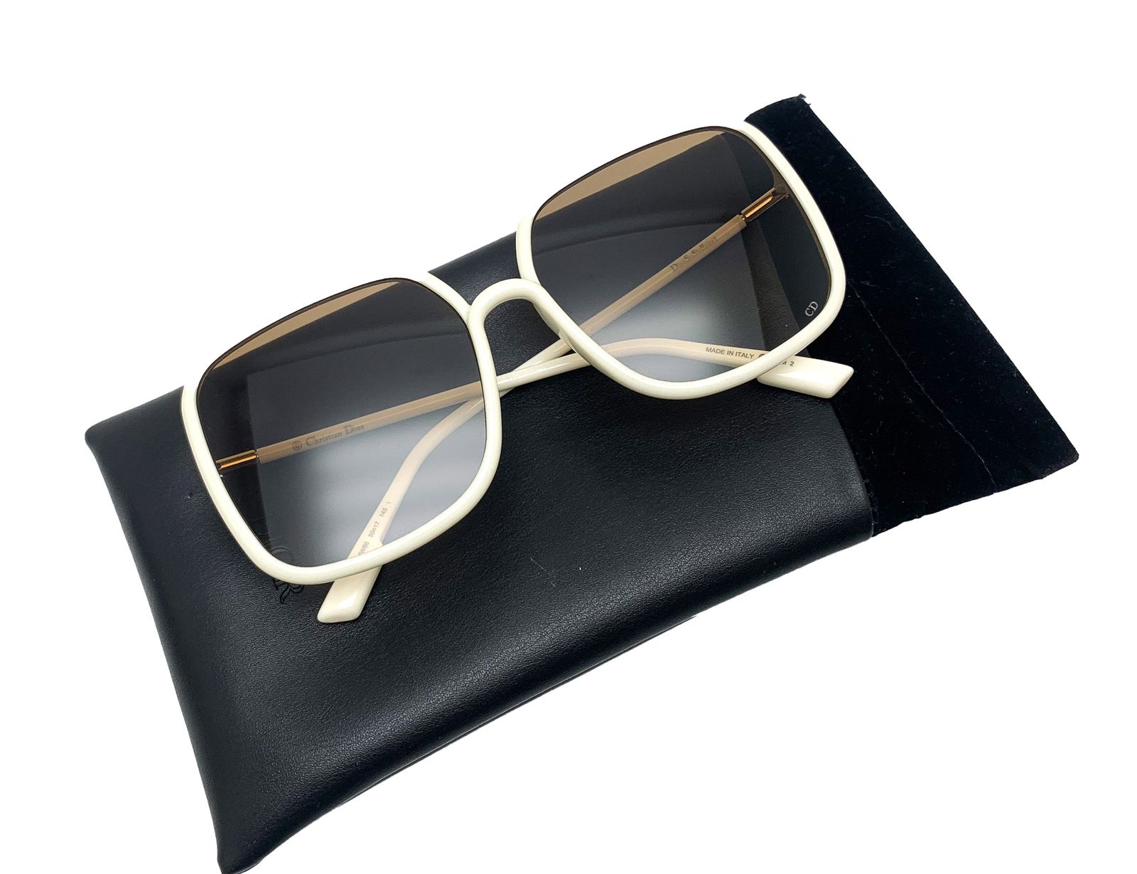 Christian Dior SoStellaire1 スクエア サングラス Christian Dior Black SoStellaire1 Sunglasses ○ Labellov