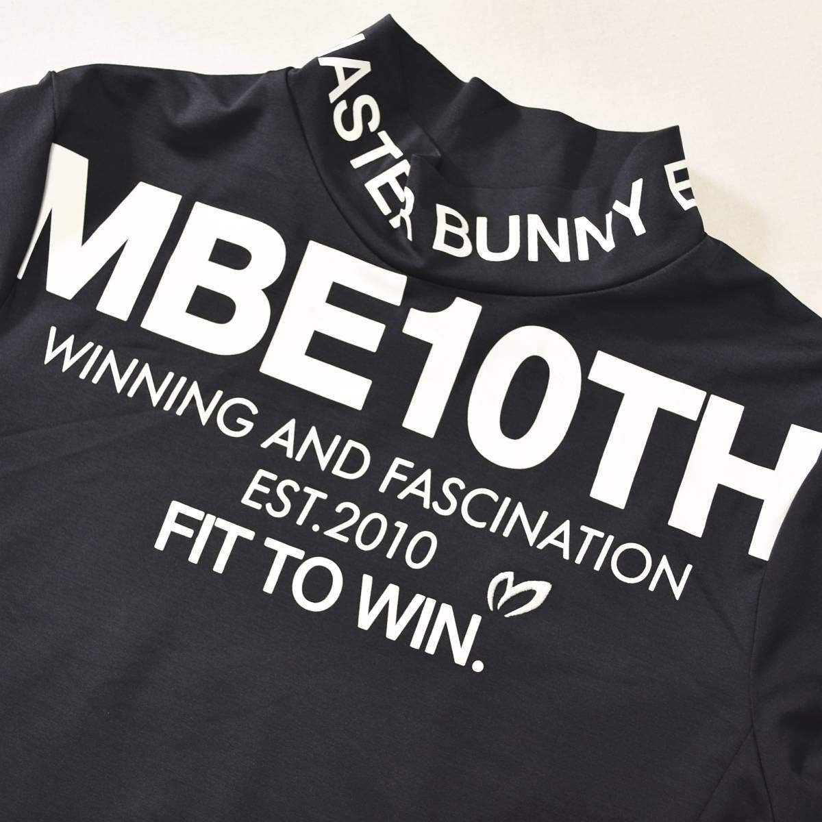 MASTER BUNNY EDITION 長袖 モックネックシャツ 10周年ロゴ MASTER BUNNY EDITION 長袖 モックネックシャツ 10周年ロゴ