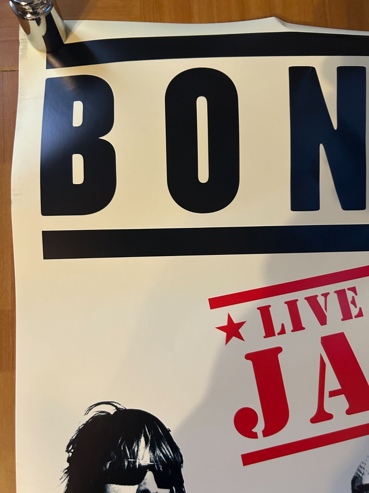 BON JOVI ボン・ジョヴィ BOUNCE ジャパンツアー ポスター ボン・ジョヴィ BON JOVI / Bounce World TOUR 2003年