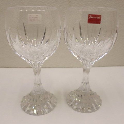 バカラ マッセナ Baccarat MASSENA ワイングラス 2脚セット クリスタル 