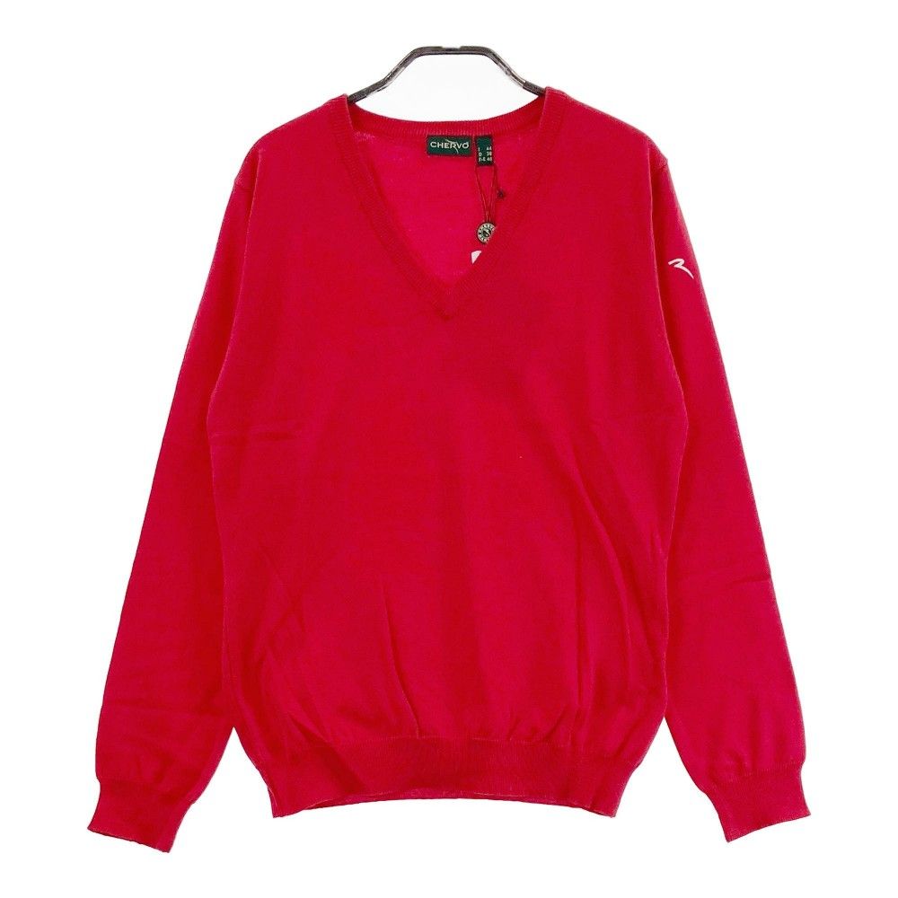 サイズ：44 CHERVO シェルボ ニット セーター レッド系 [240101449060