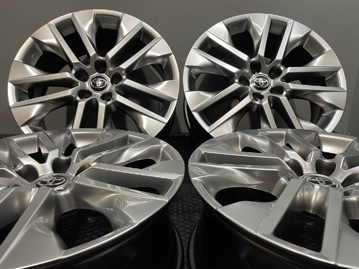 新車外し トヨタ RAV4 GZパッケージ 純正ホイール 19インチ 4本 7.5J5HPCD114.3 40 ハイグロス アルファード ハリアーにも MHD443