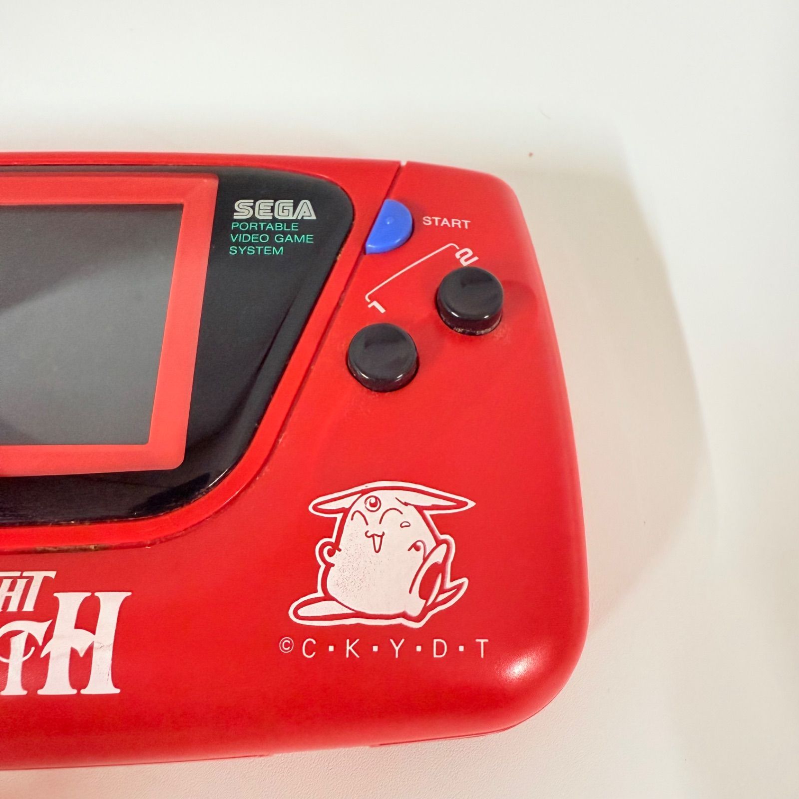 SEGA - ゲームギア レイアース 本体 魔法騎士レイアース仕様の“真っ赤なゲームギア”が税込2.7万円