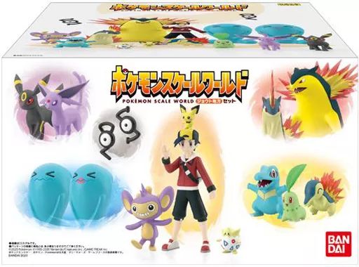 食玩 トレーディングフィギュア ポケモンスケールワールド ジョウト地方セット