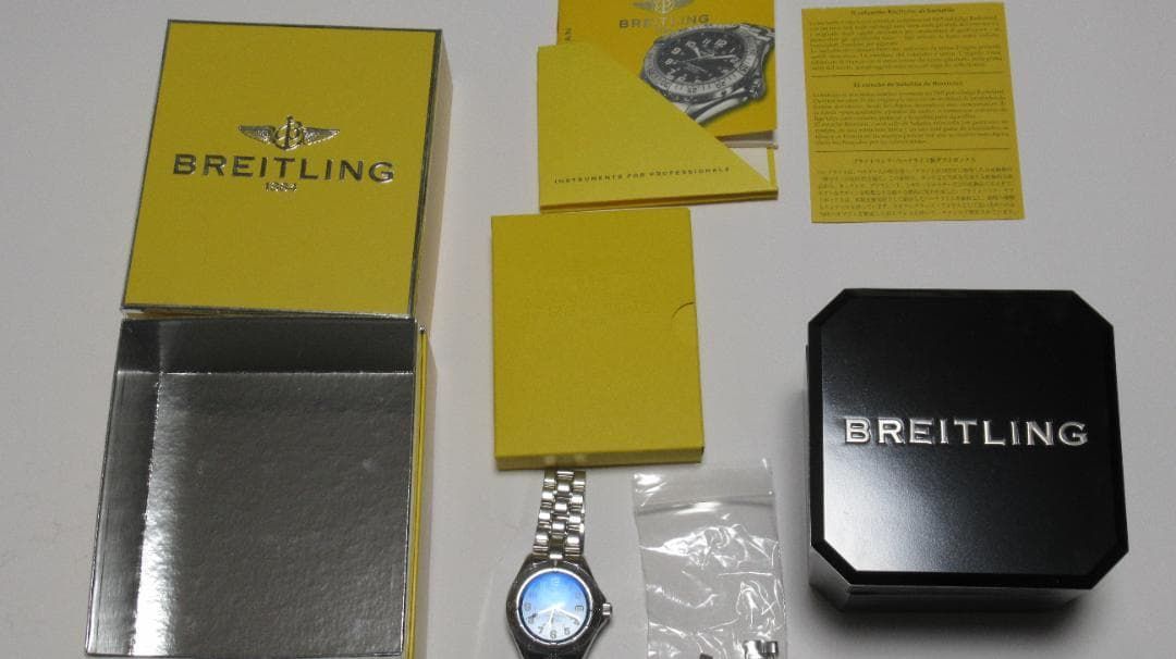 BREITLING スーパーオーシャン A17340 自動巻き　動作確認品 楽天市場】☆良品【BREITLING】ブライトリング スーパー